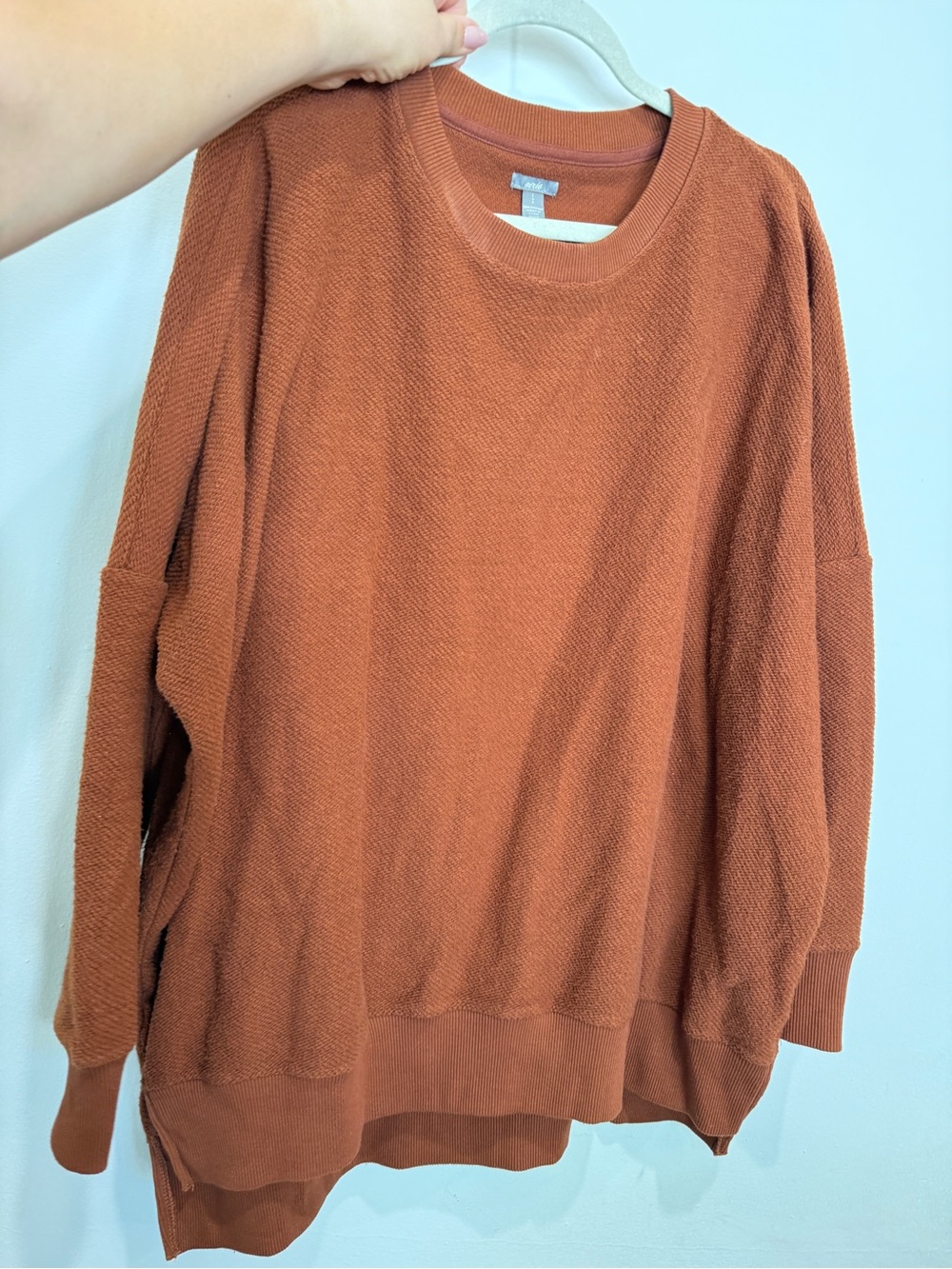 Aerie oversized crewneck sweater sweatshirt